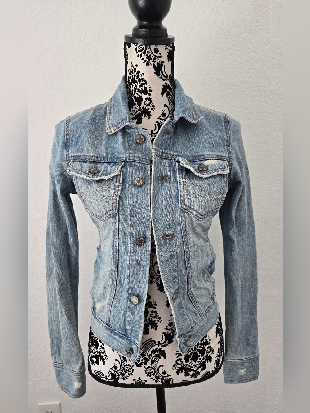 Aeropostale Light Blue Denim Jean Jacket